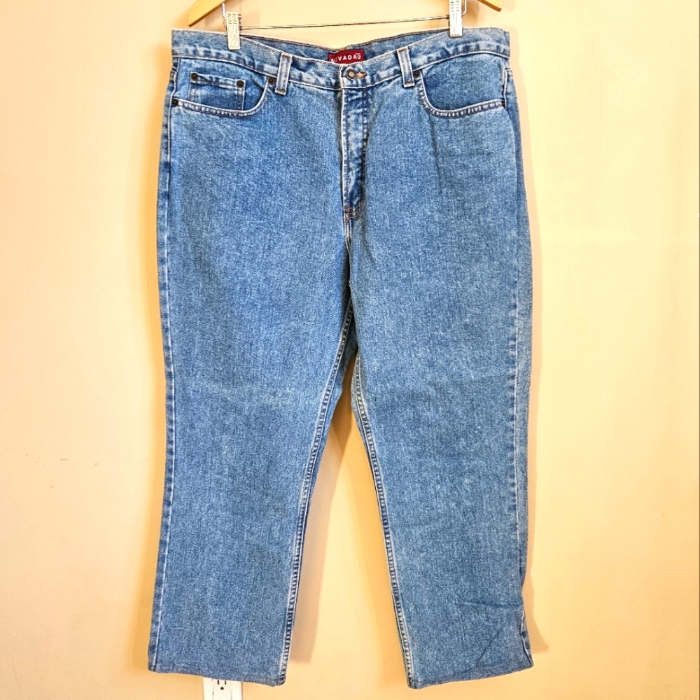 Vintage Retro Men's Nevada Zellers Mom Loose Fit Jeans Size 40x30.